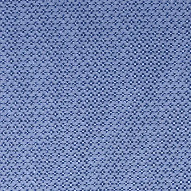Blue Self Texture Shirt Fabric