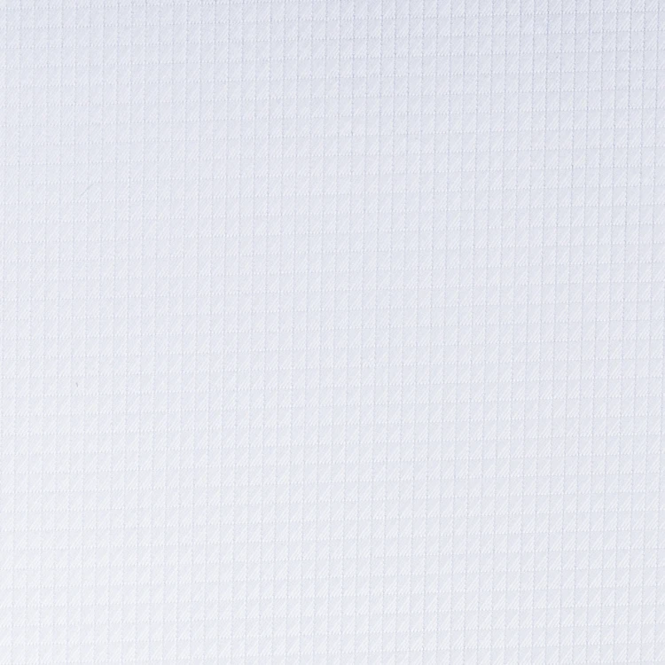 White Self Texture Shirt Fabric