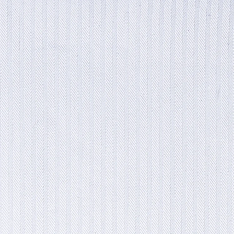White Self Stripe Shirt Fabric