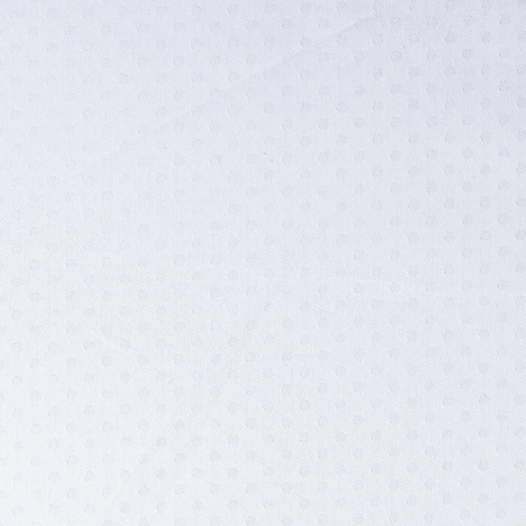 White Dot Pattern Shirt Fabric