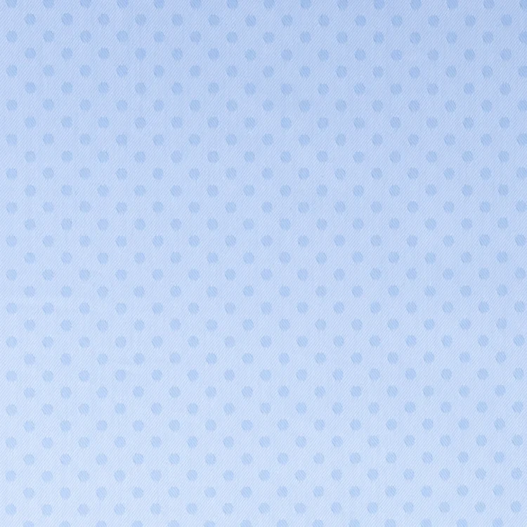 Light Blue Dot Pattern Shirt Fabric