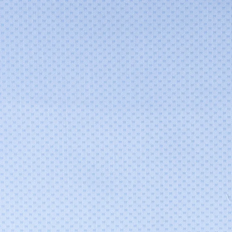 Light Blue Self Texture Shirt Fabric