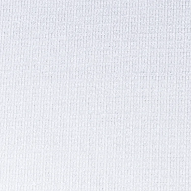 White Self Texture Shirt Fabric