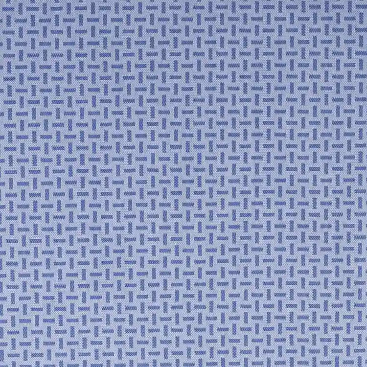 Blue Self Texture Shirt Fabric