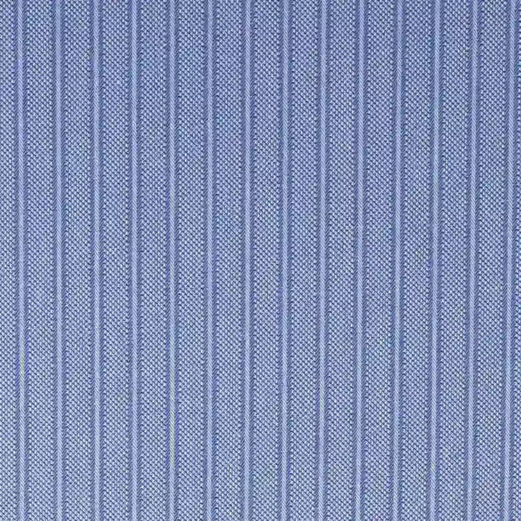 Blue Self Stripe Shirt Fabric