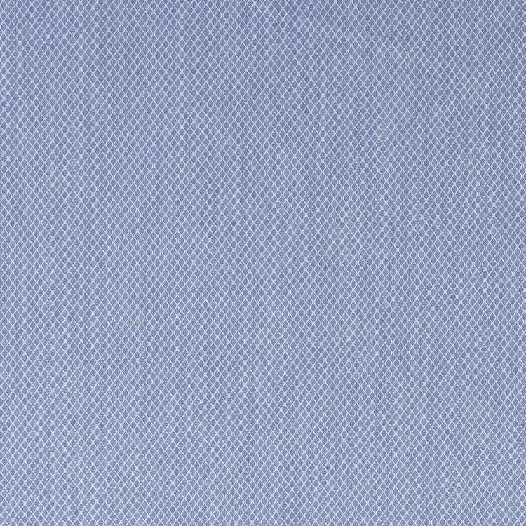 Blue Micro Diamond Self Pattern Shirt Fabric