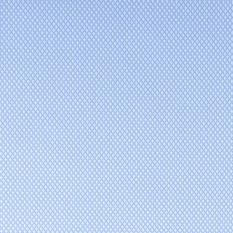 Light Blue Micro Diamond Self Pattern Shirt Fabric