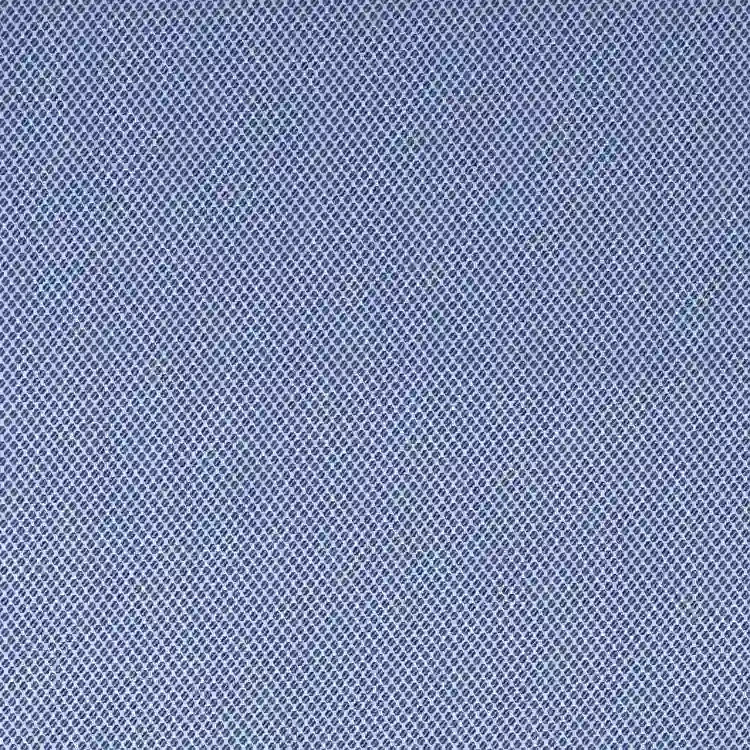 Blue Self Birdseye Shirt Fabric