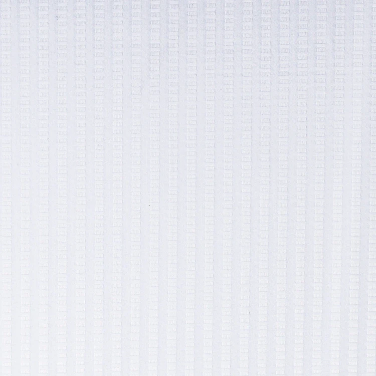 White Self Texture Shirt Fabric