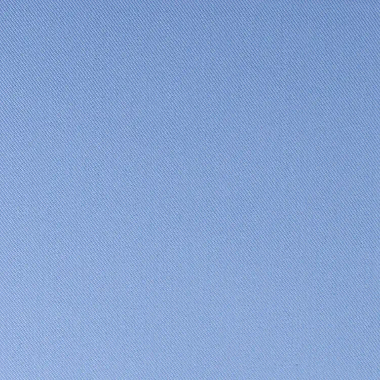 French Twill Light Blue Solid Shirt Fabric