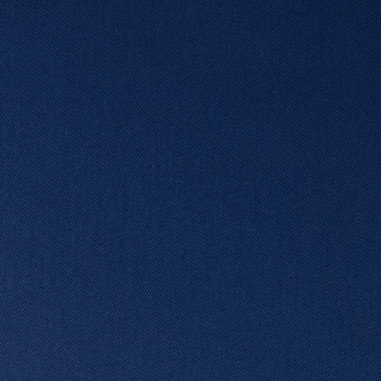 French Twill Navy Solid Shirt Fabric