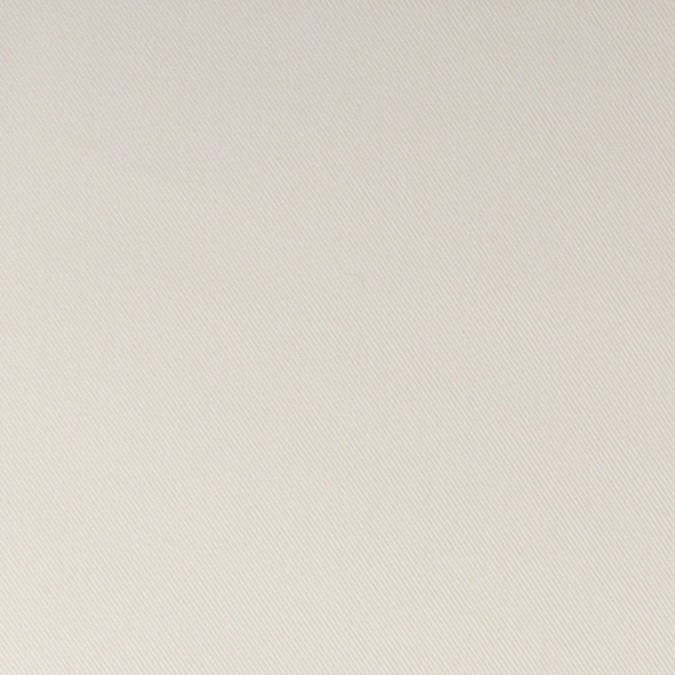 French Twill Cream Solid Shirt Fabric