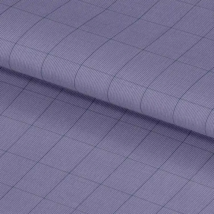 Lavender Houndstooth with Dark Navy Windowpane