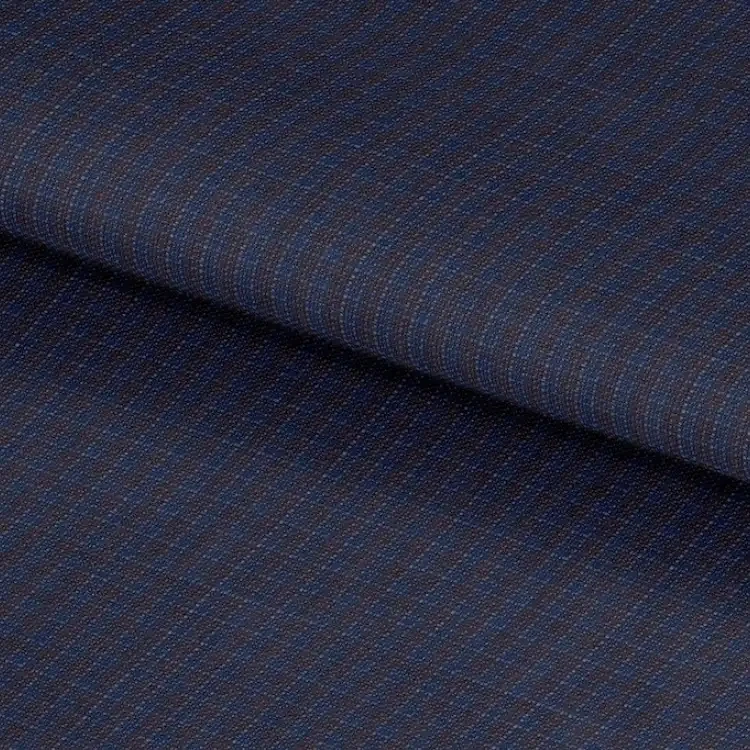 Brown and Blue Check