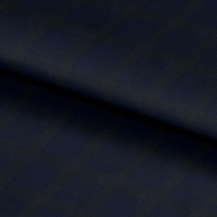 Dark Blue with Green Check