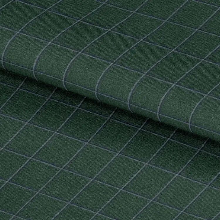 Green with Dark Green Windowpane