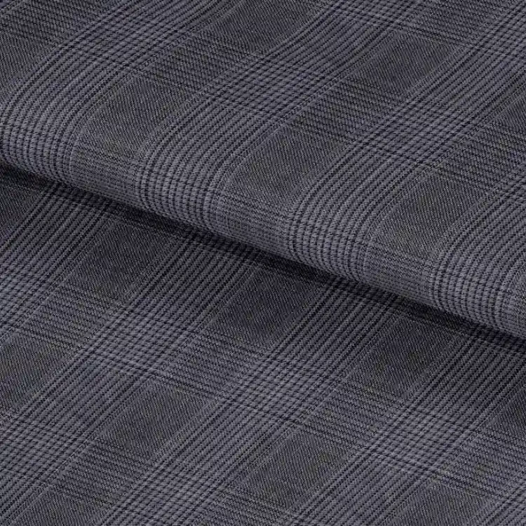 Light Gray with Black Windowpane