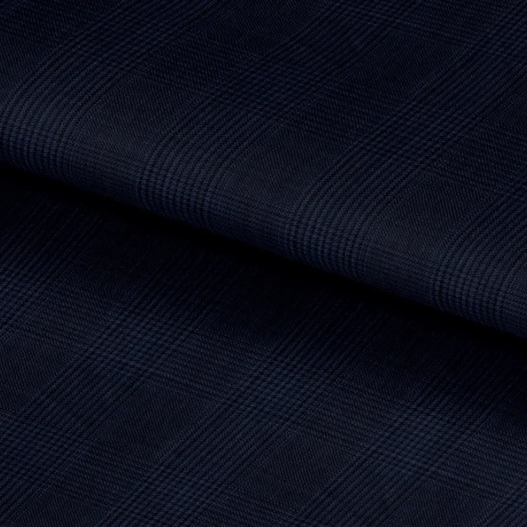 Navy with Blue Windowpane