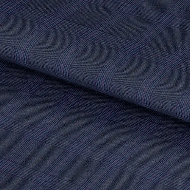 Blue Gray with Purple Windowpane