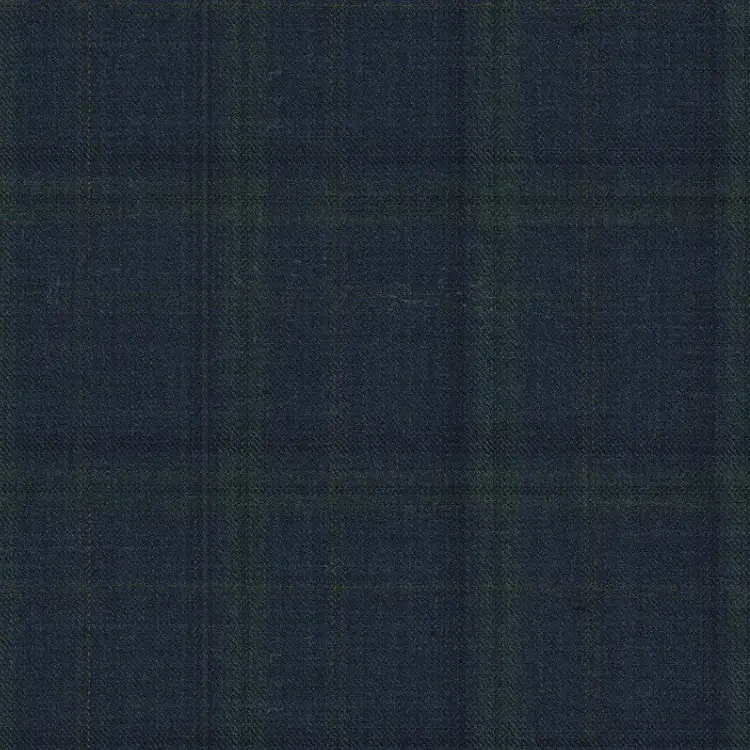 Navy with Green Check
