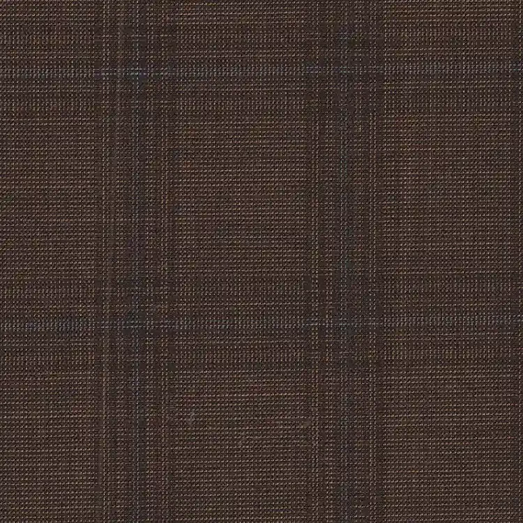 Brown with Navy Check
