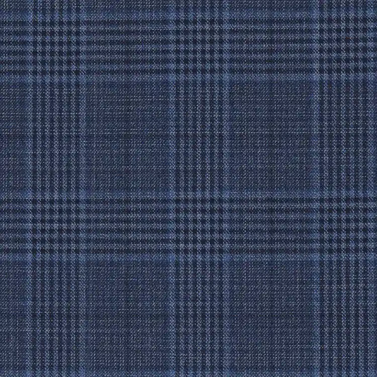 Navy Blue Check