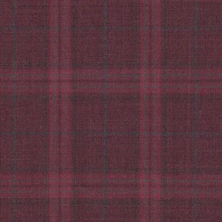 Cherry Pink with Blue Check