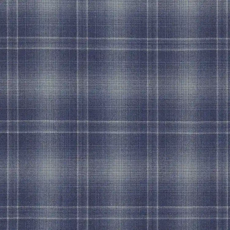 Blue and Light Blue Check