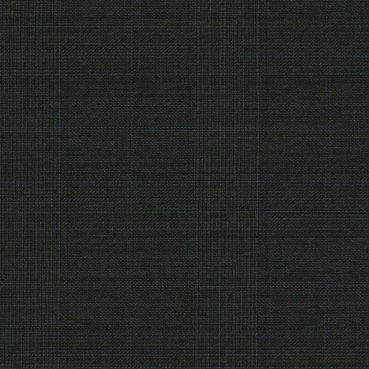 Dark Gray With Blue Check