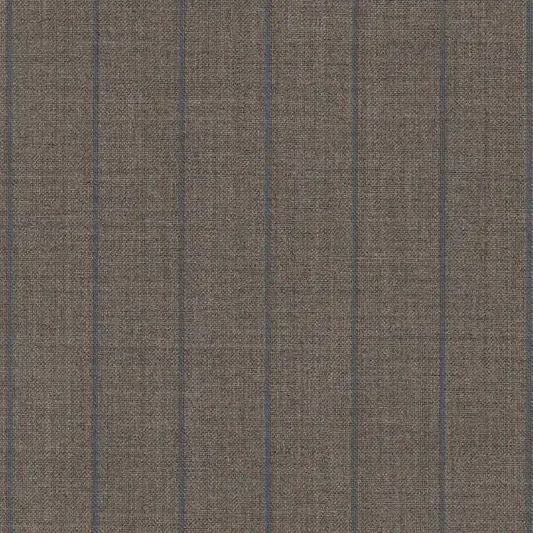 Khaki Brown With Blue Stripes