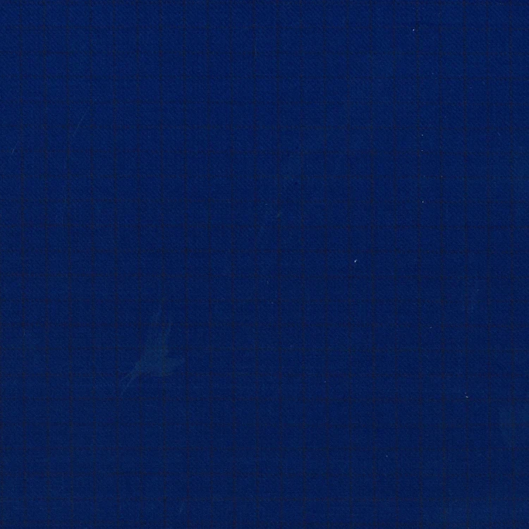 Prussian Blue with Faded Black Micro Check