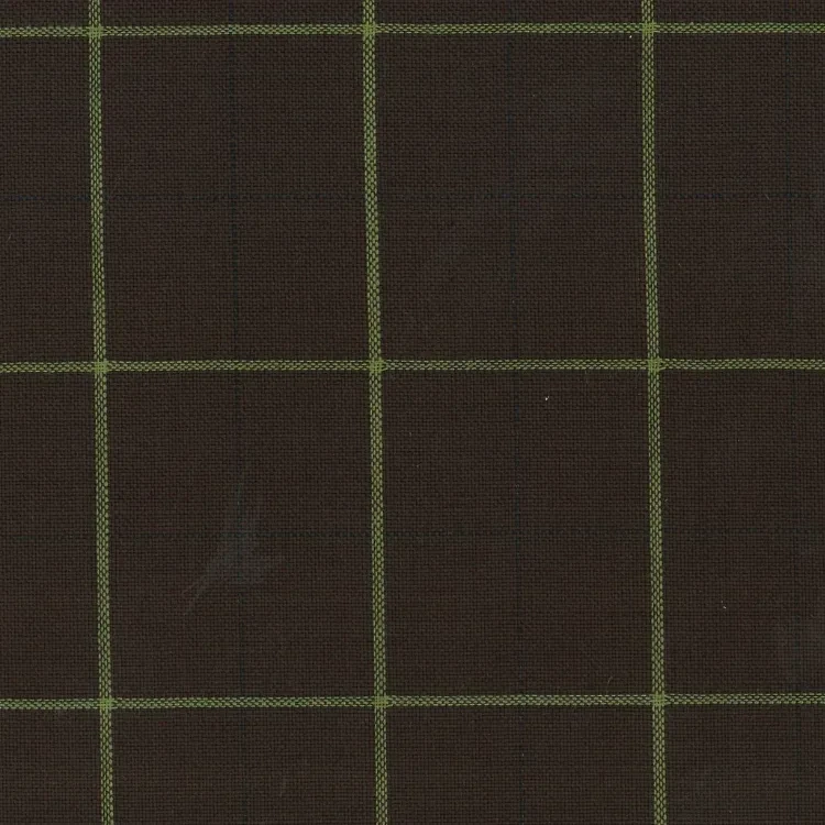 Brown with Yellow Windowpane