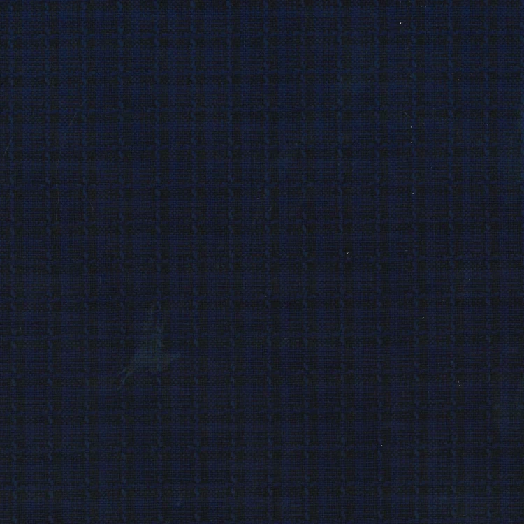 Navy Blue with Black Self Pattern