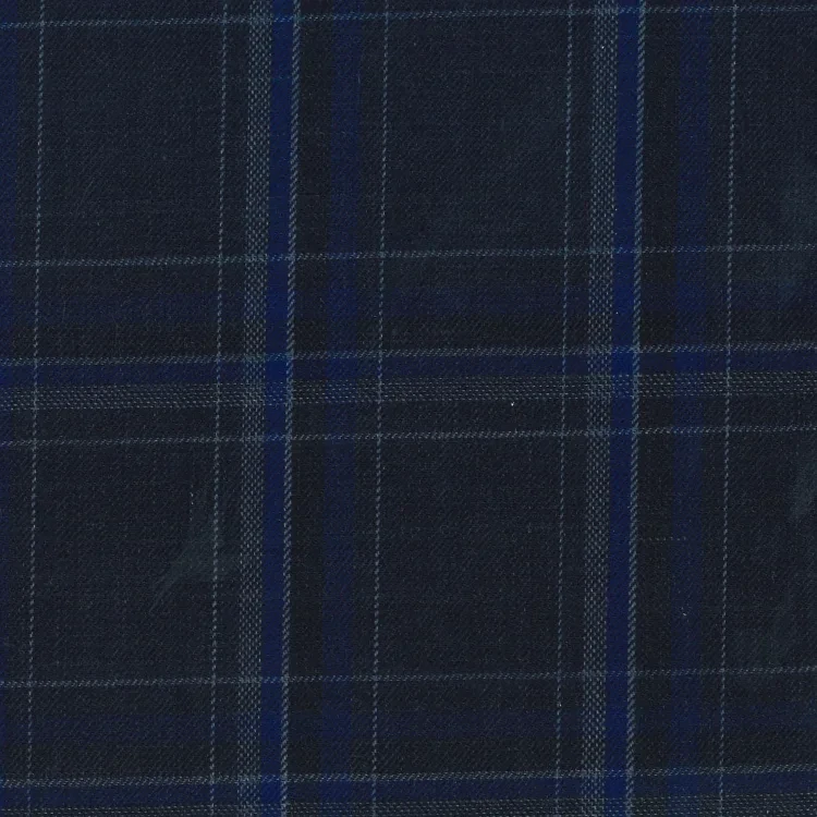 Midnight Blue with White and Classic Blue Check