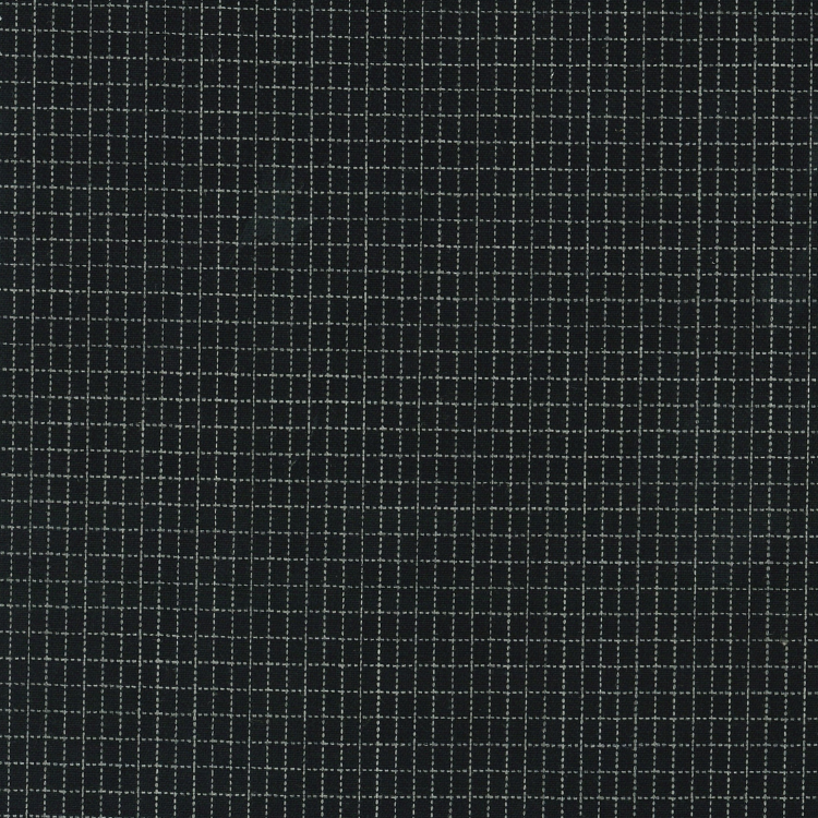 Black Micro Check
