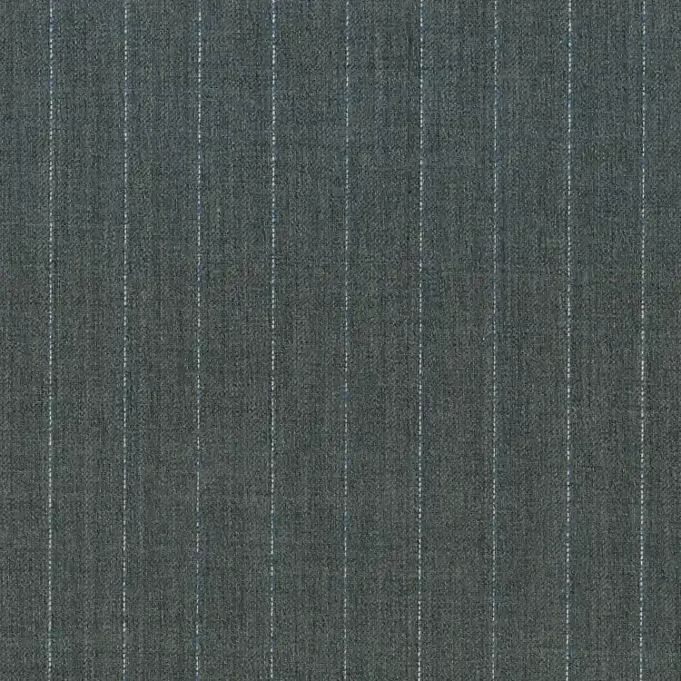 Gray with White Pinstripes