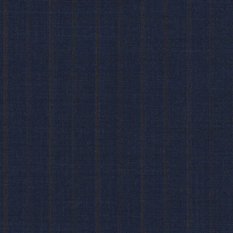 Navy Blue with Brown Stripe