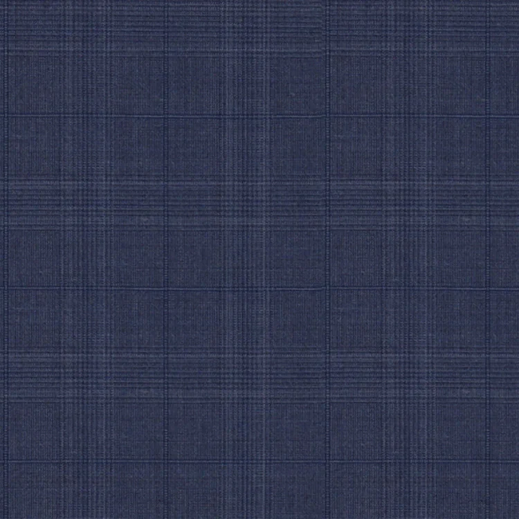 Gray Blue with Blue Check