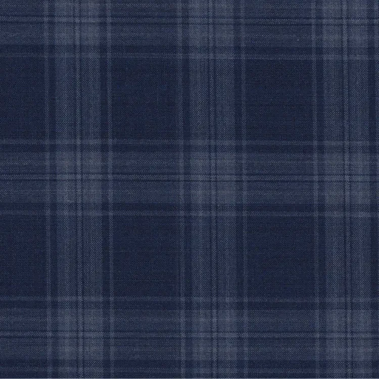 Royal Blue with White Check