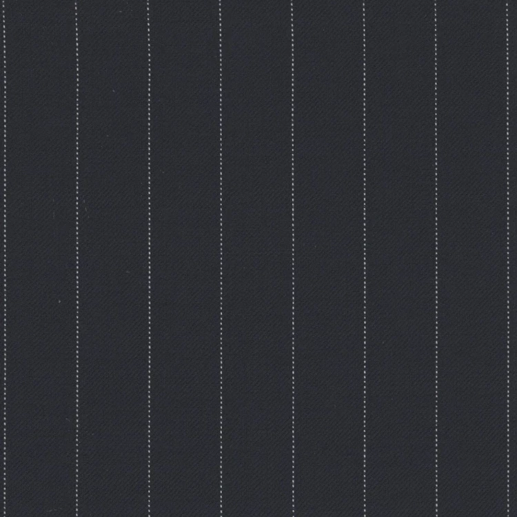 Midnight Blue with White Pinstripe