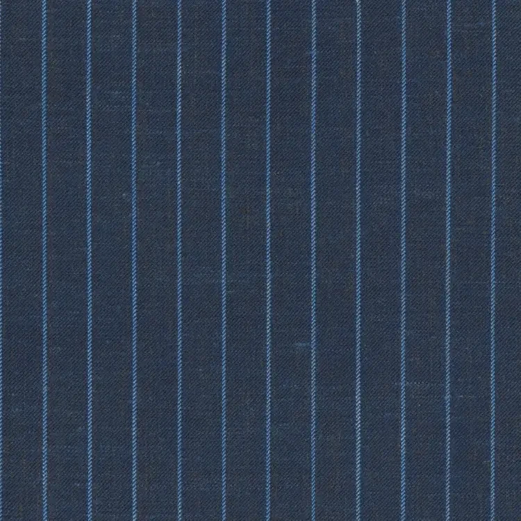 Navy Blue with Light Blue Stripes