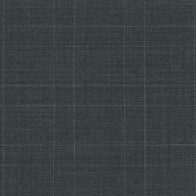 Gray with White Check