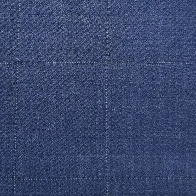 Cool Navy Windowpane