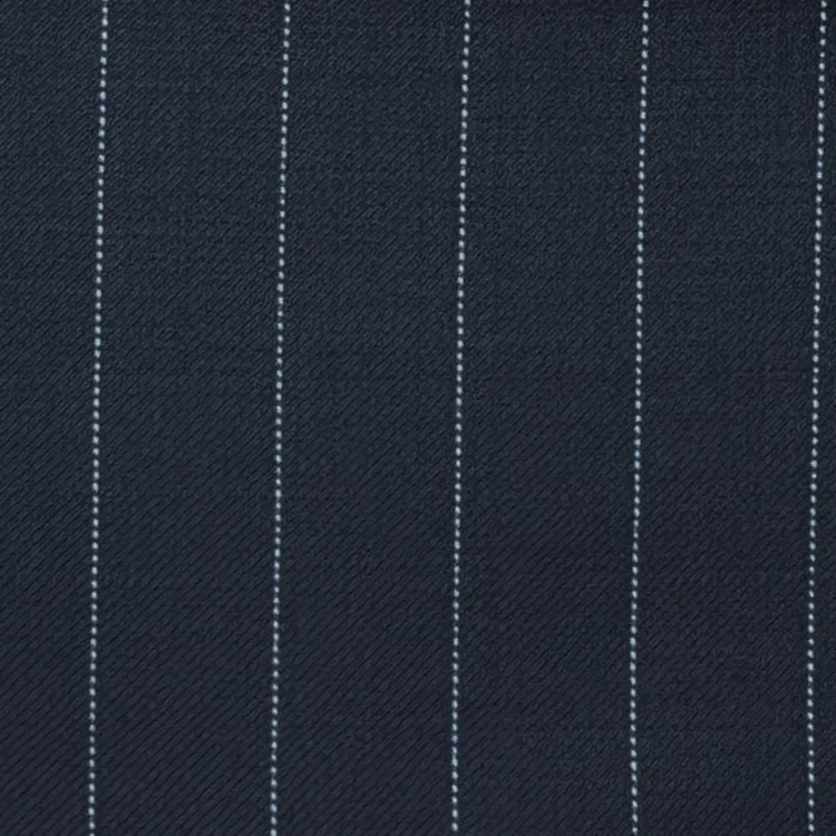 Midnight Blue Pinstripes