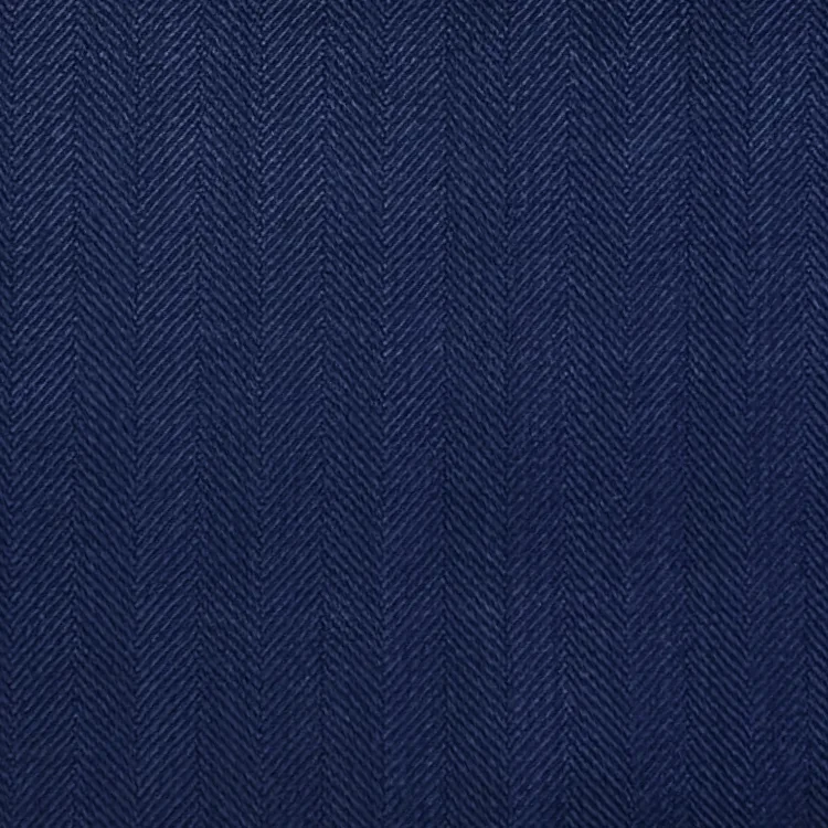 Navy Blue Herringbone