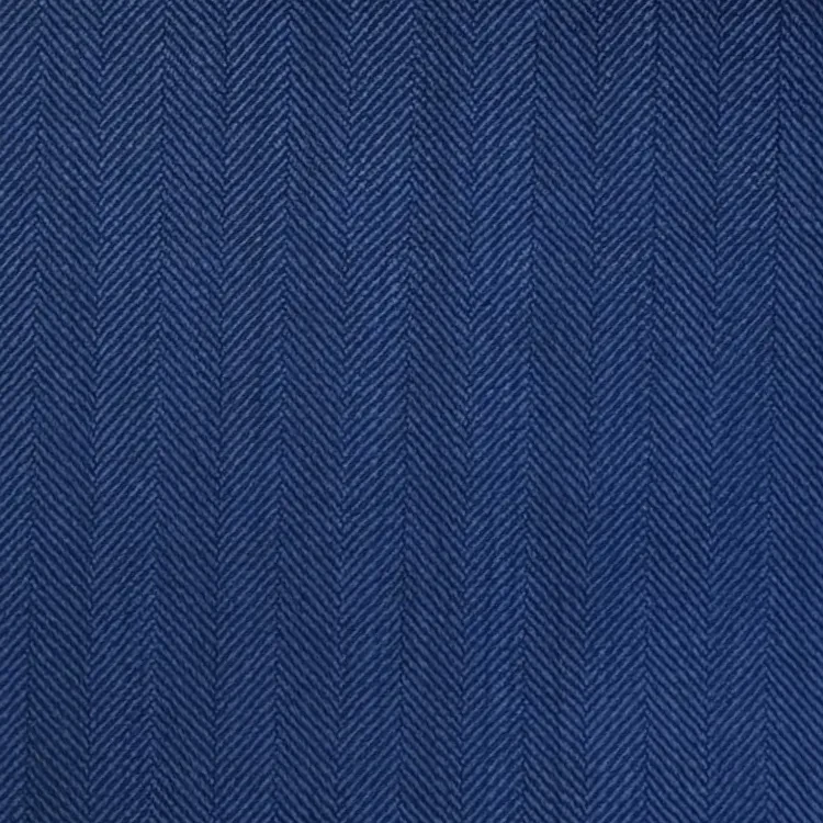 Cobalt Blue Herringbone