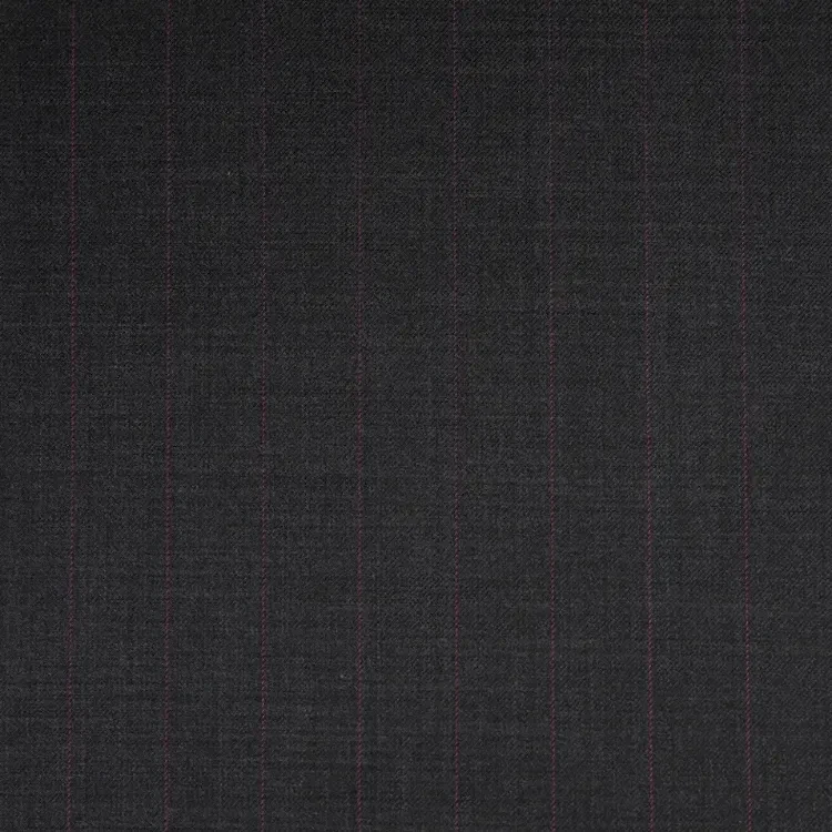 Charcoal Gray with Pink Stripe
