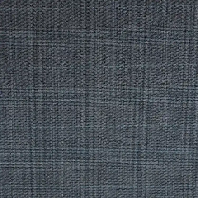 Stone Blue with Light Blue Check