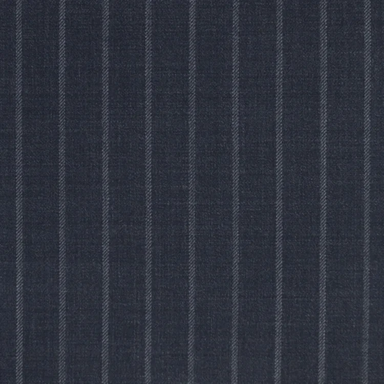 Charcoal Gray Chalk Stripe