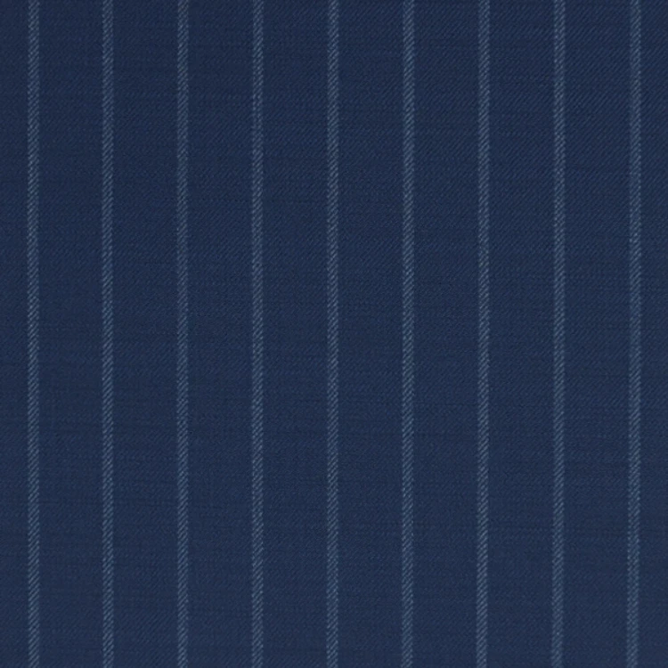 Navy Chalk Stripe
